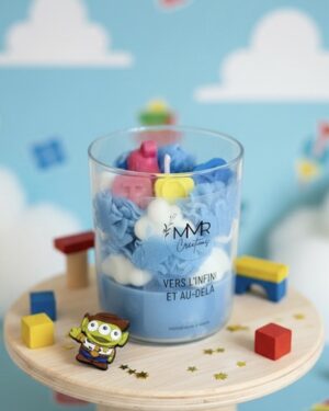 Bougie « Vers l’infini et au-delà »