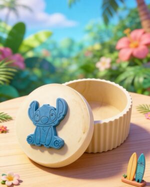 Boîte « Stitch » Jesmonite