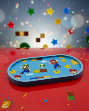 Plateau « Mario & Luigi » Jesmonite